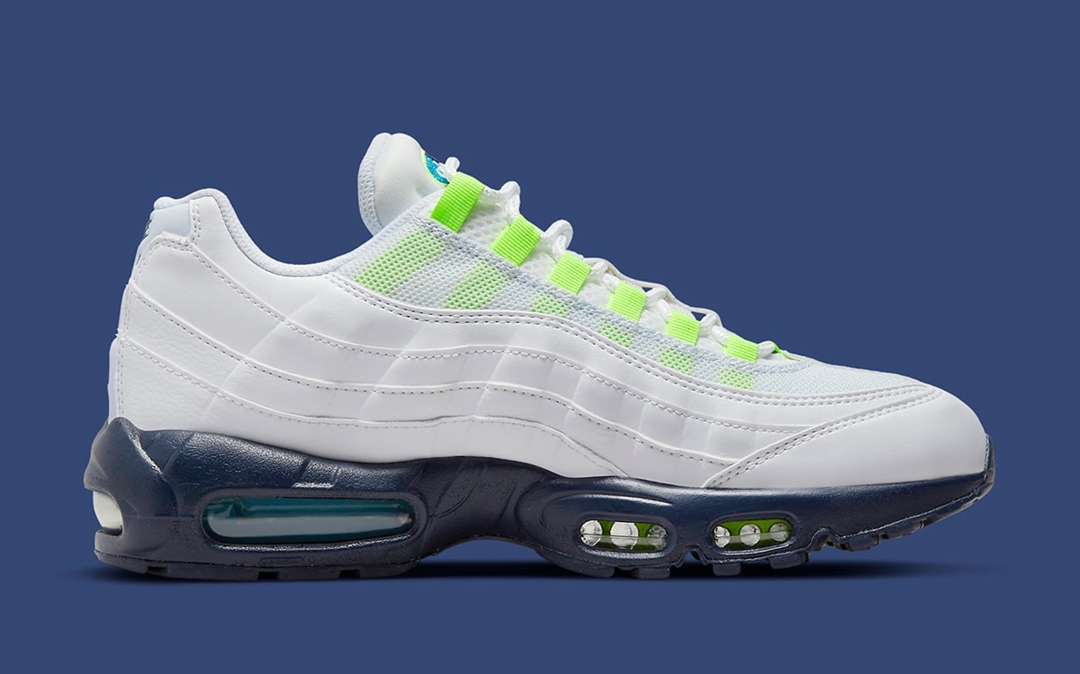 2022年 発売予定！ナイキ エア マックス 95 “ファイブスウッシュ/ホワイト/ネイビー” (NIKE AIR MAX 95 “Five Swoosh/White/Navy”) [DX1819-100]