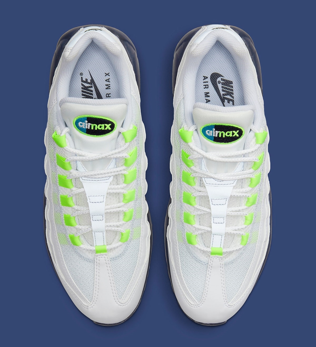 2022年 発売予定！ナイキ エア マックス 95 “ファイブスウッシュ/ホワイト/ネイビー” (NIKE AIR MAX 95 “Five Swoosh/White/Navy”) [DX1819-100]