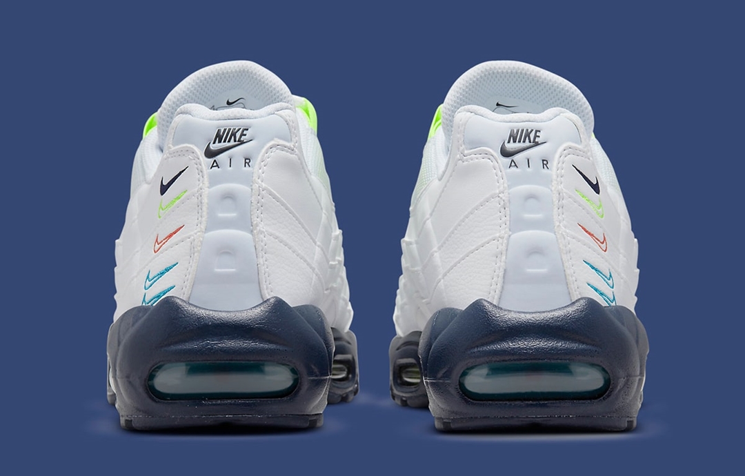 2022年 発売予定！ナイキ エア マックス 95 “ファイブスウッシュ/ホワイト/ネイビー” (NIKE AIR MAX 95 “Five Swoosh/White/Navy”) [DX1819-100]