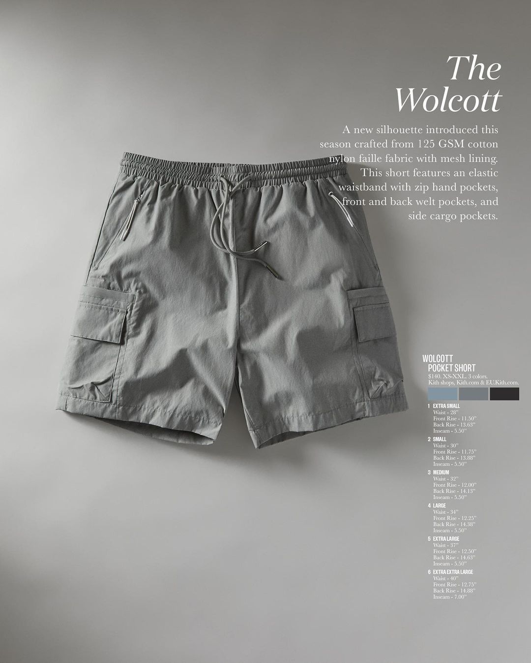 KITH 2022 S/S CLASSICS “Pants/Shorts” (キス 2022年 春夏 クラシックス)