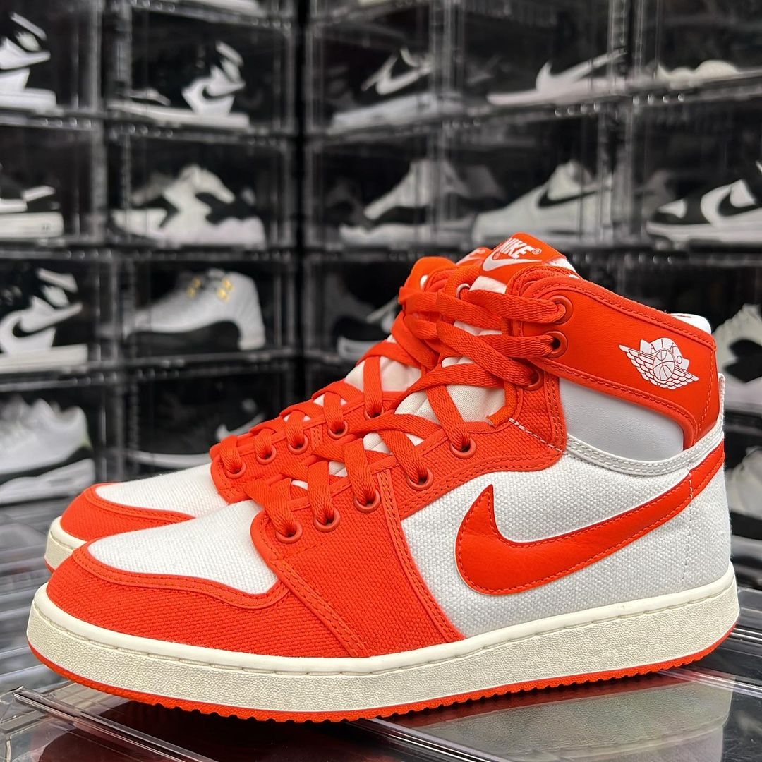 【国内 4/16 発売】ナイキ エア ジョーダン 1  KO ハイ “シラキュース/ラッシュオレンジ” (NIKE AIR JORDAN 1 KO HIGH “Syracuse/Rush Orange”) [DO5047-801]