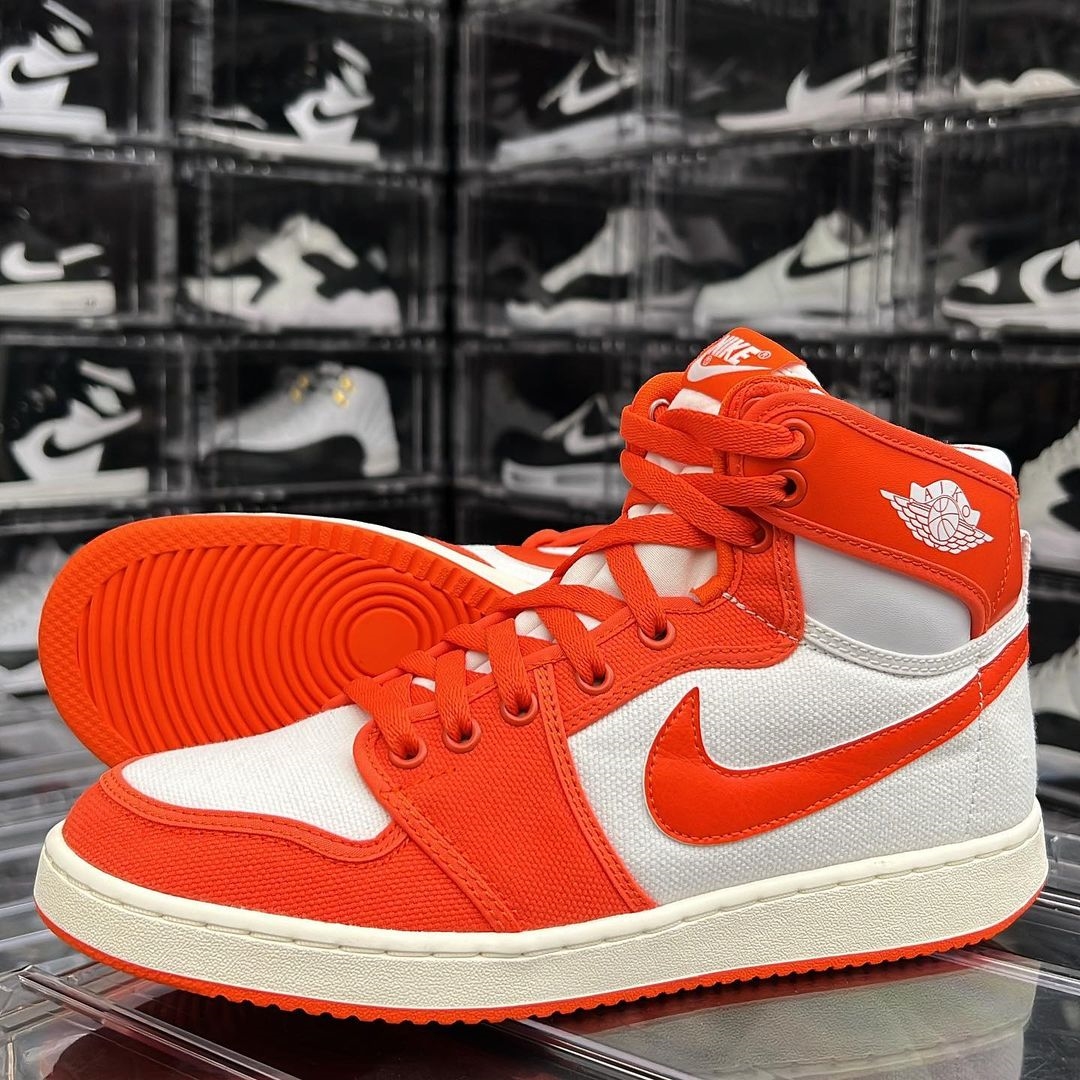 【国内 4/16 発売】ナイキ エア ジョーダン 1  KO ハイ “シラキュース/ラッシュオレンジ” (NIKE AIR JORDAN 1 KO HIGH “Syracuse/Rush Orange”) [DO5047-801]