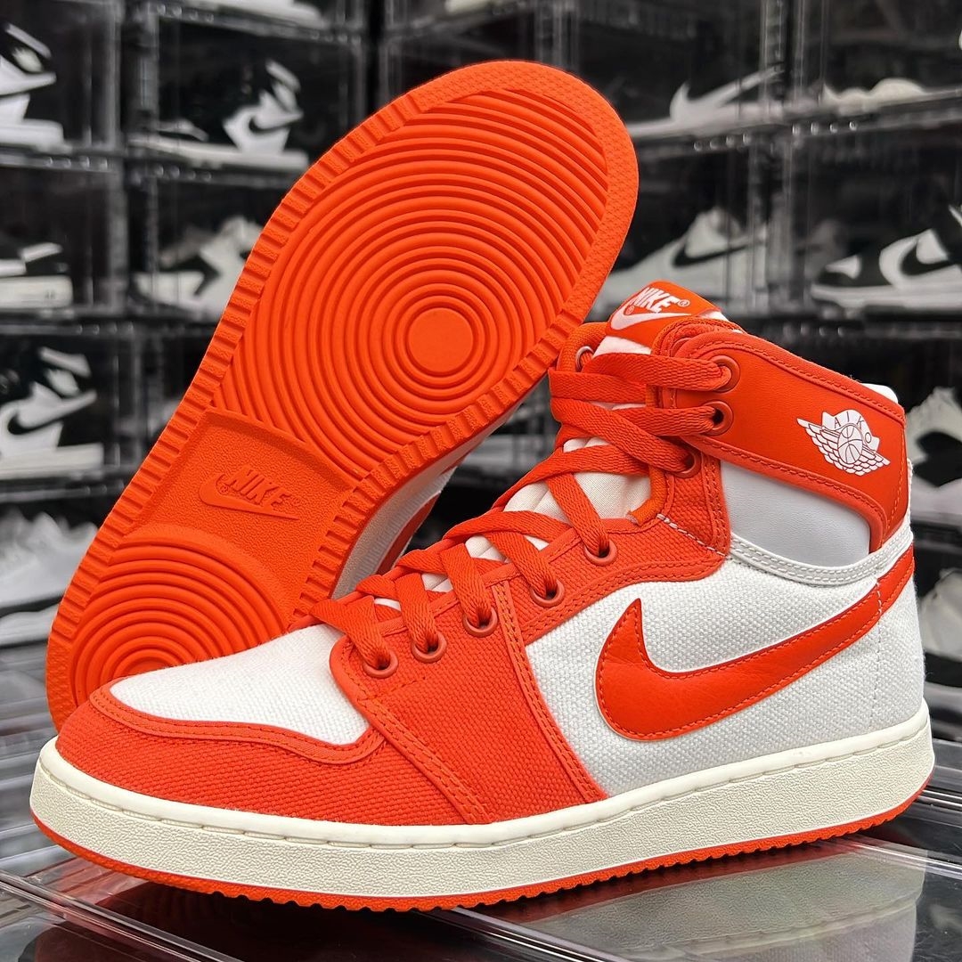 【国内 4/16 発売】ナイキ エア ジョーダン 1  KO ハイ “シラキュース/ラッシュオレンジ” (NIKE AIR JORDAN 1 KO HIGH “Syracuse/Rush Orange”) [DO5047-801]