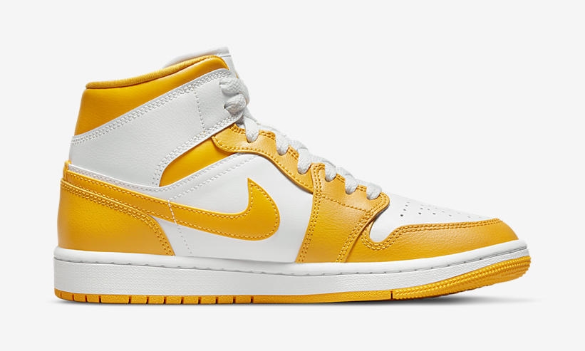 【国内 8/17 発売】ナイキ エア ジョーダン 1 ミッド “レモン” (NIKE AIR JORDAN 1 MID “Lemon”) [BQ6472-117]