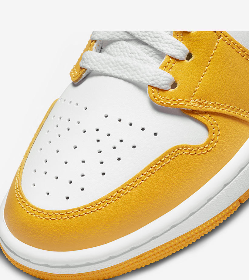 【国内 8/17 発売】ナイキ エア ジョーダン 1 ミッド “レモン” (NIKE AIR JORDAN 1 MID “Lemon”) [BQ6472-117]