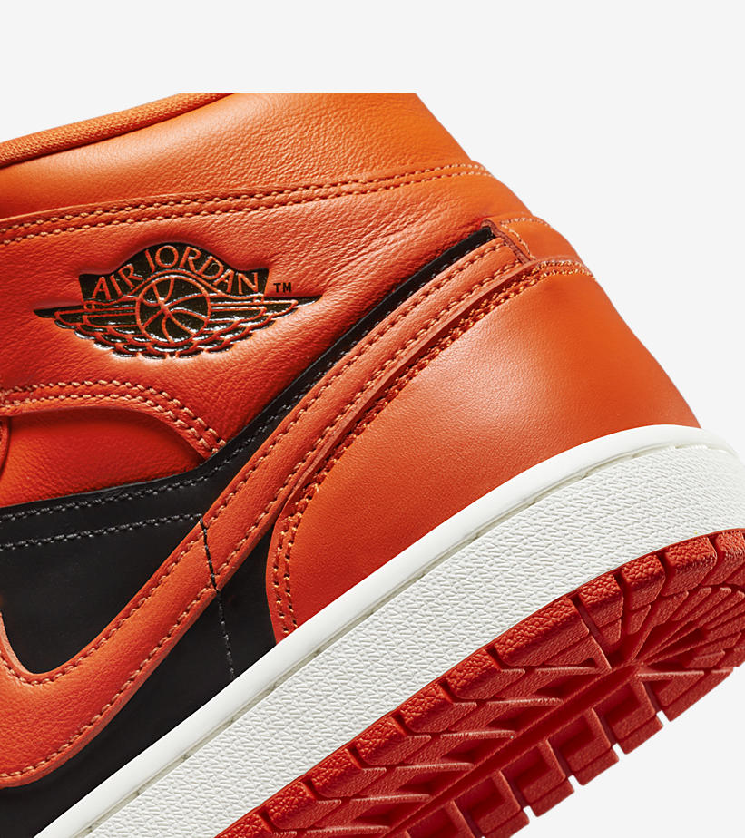 【国内 8/17 発売】ナイキ エア ジョーダン 1 ミッド “オレンジ/ブラック” (NIKE AIR JORDAN 1 MID “Orange/Black”) [DM3381-600]