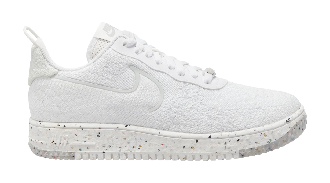 2022年 発売予定！ナイキ エア フォース 1 ロー クレーター フライニット “ホワイト” (NIKE AIR FORCE 1 LOW CRATER FLYKNIT ”White”) [DM0590-100]