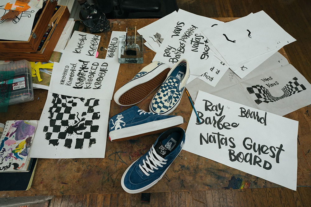 VANS × Krooked Skateboards コラボからレジェンド "Natas Kaupas/Ray Barbee" コレクションが2/25発売 (バンズ クルキッド)