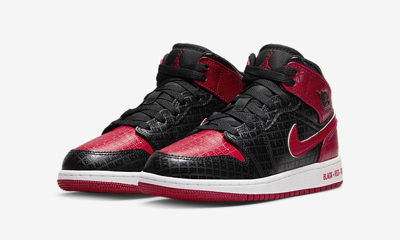 【国内 5/11 発売予定】ナイキ エア ジョーダン 1 ミッド “ブラック+レッド=ブレッド” (NIKE AIR JORDAN 1 MID “Black+Red=Bred”) [DM9650-001]