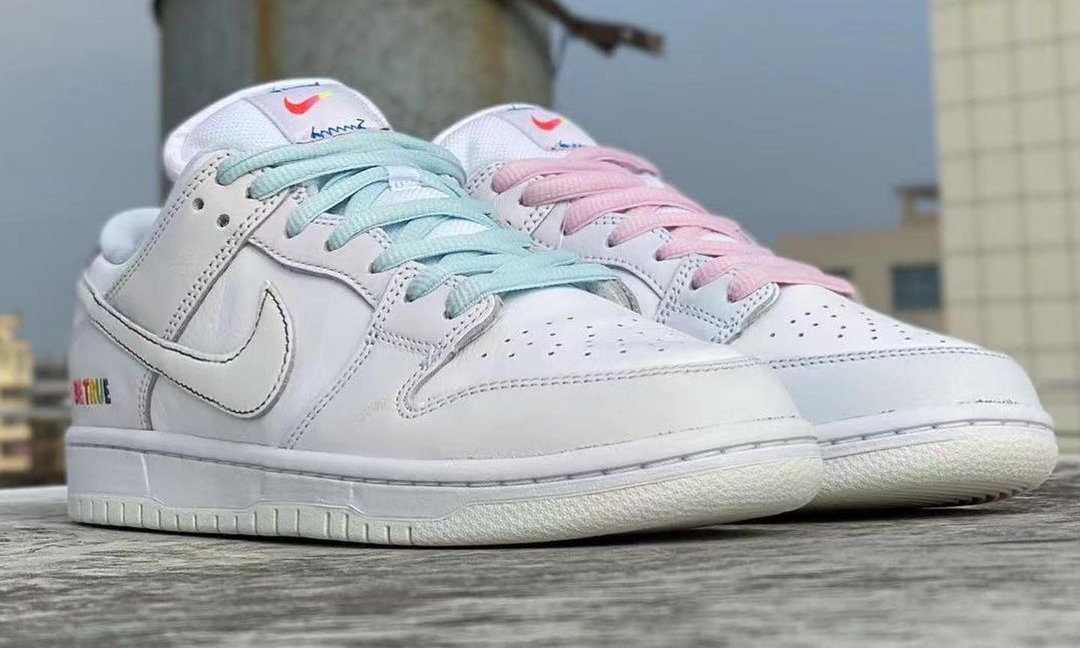 【国内 6/13 発売】ナイキ SB ダンク ロー “ビートゥルー/ホワイト” (NIKE SB DUNK LOW “Be True/White”) [DR4876-100]