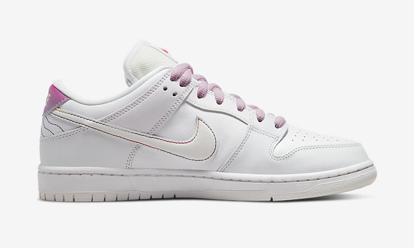 【国内 6/13 発売】ナイキ SB ダンク ロー “ビートゥルー/ホワイト” (NIKE SB DUNK LOW “Be True/White”) [DR4876-100]