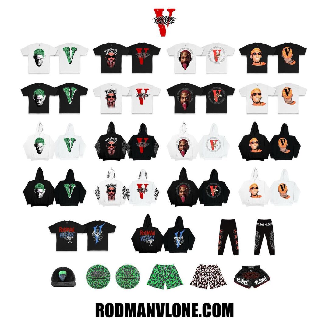 2/26 06:00 発売！デニス・ロッドマン x ヴィーロン コラボレーション (Dennis Rodman VLONE)