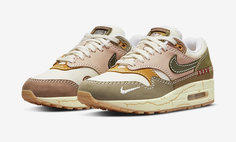 【国内 3/26 発売】ナイキ ウィメンズ エア マックス 1 プレミアム “35th/ワビサビ” (NIKE WMNS AIR MAX 1 PREMIUM “XXXV/Wabi-Sabi”) [DQ8656-133]