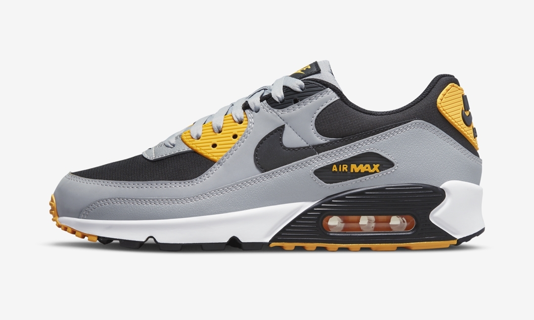 2022年 発売予定！ナイキ エア マックス 90 “バットマン/ウルフグレー/ユニバーシティゴールド” (NIKE AIR MAX 90 “Batman/Wolf Grey/University Gold”) [DH4619-003]