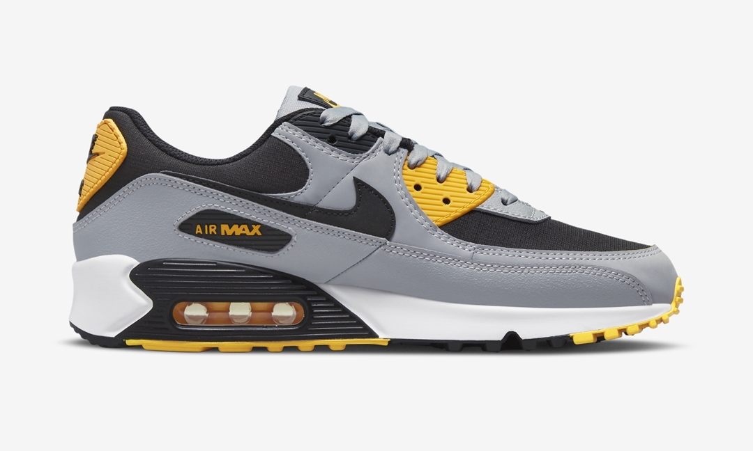 2022年 発売予定！ナイキ エア マックス 90 “バットマン/ウルフグレー/ユニバーシティゴールド” (NIKE AIR MAX 90 “Batman/Wolf Grey/University Gold”) [DH4619-003]