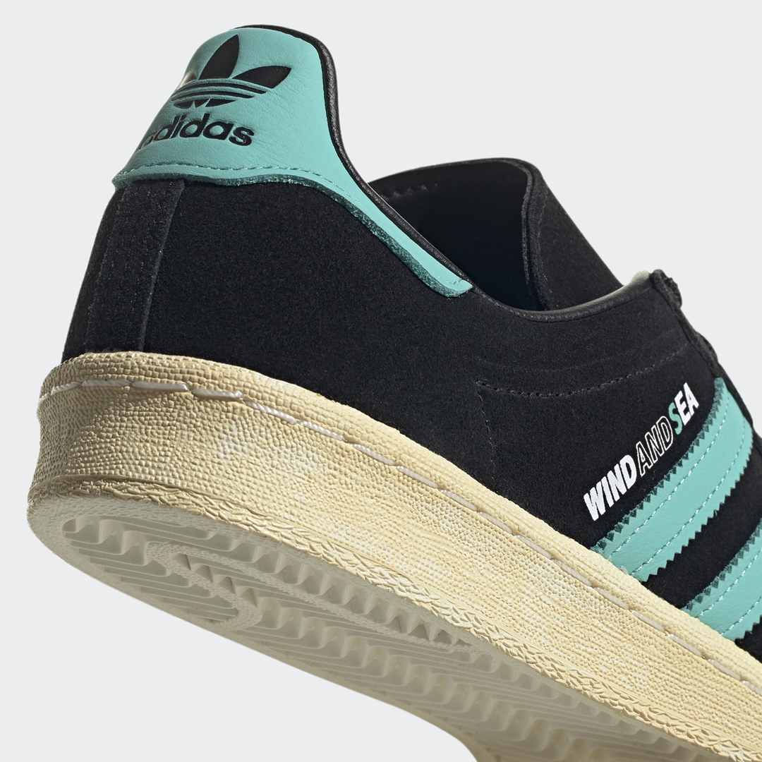 【3/5 発売】adidas × atmos × WIND AND SEA CAMPUS 80s (アディダス オリジナルス アトモス ウィンダンシー キャンパス) [GX3952]