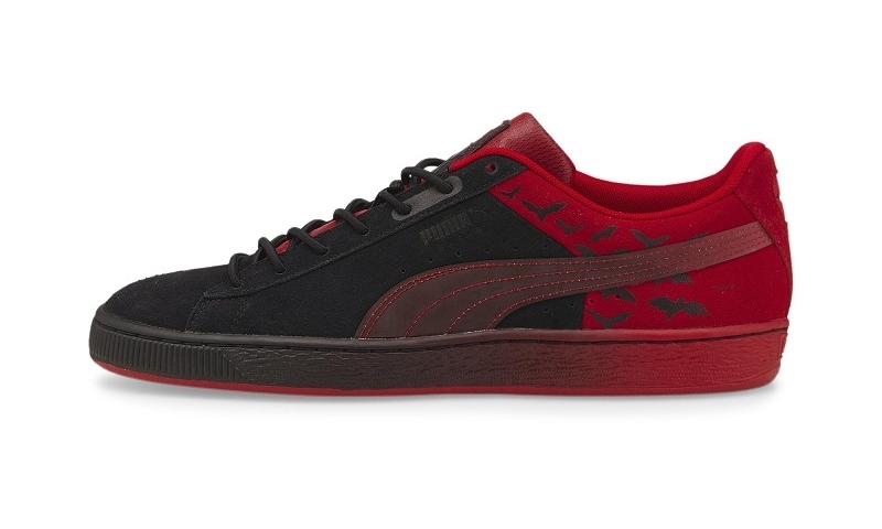 バットマン × プーマ スエード クラシック “ブラック/レッド” (BATMAN PUMA SUEDE CLASSIC “Black/Red”) [383291-01]