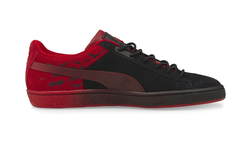 バットマン × プーマ スエード クラシック “ブラック/レッド” (BATMAN PUMA SUEDE CLASSIC “Black/Red”) [383291-01]