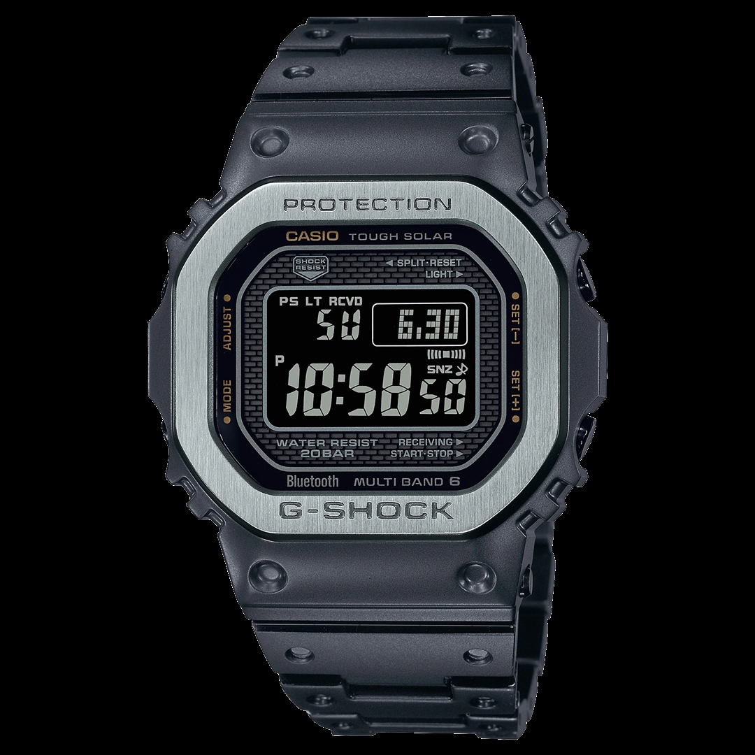 3/11 発売！初代G-SHOCK「DW-5000C」の遺伝子を受け継ぐフルメタルスクエアモデルの”ブラックカラーモデル”に仕上げたスペシャルモデル “GMW-B5000MB-1JF” (ジーショック Gショック)