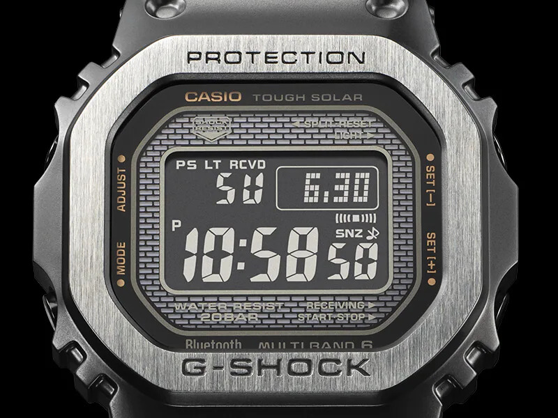 3/11 発売！初代G-SHOCK「DW-5000C」の遺伝子を受け継ぐフルメタルスクエアモデルの”ブラックカラーモデル”に仕上げたスペシャルモデル “GMW-B5000MB-1JF” (ジーショック Gショック)