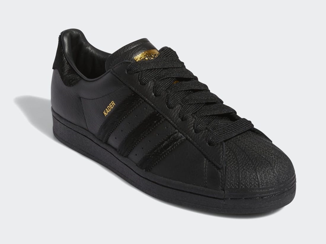 【国内 3/13 発売】Kader Sylla x adidas Originals SUPERSTAR ADV “Black” (カデル・シラ アディダス オリジナルス スーパースター “ブラック”) [GX7172]