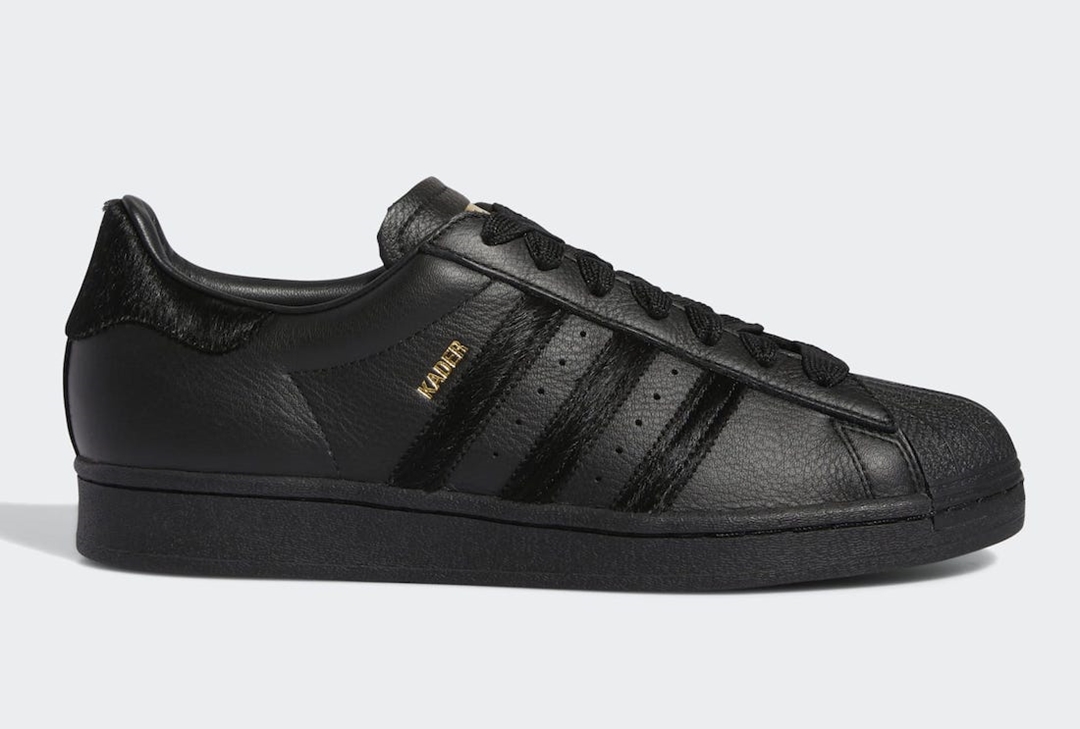 【国内 3/13 発売】Kader Sylla x adidas Originals SUPERSTAR ADV “Black” (カデル・シラ アディダス オリジナルス スーパースター “ブラック”) [GX7172]