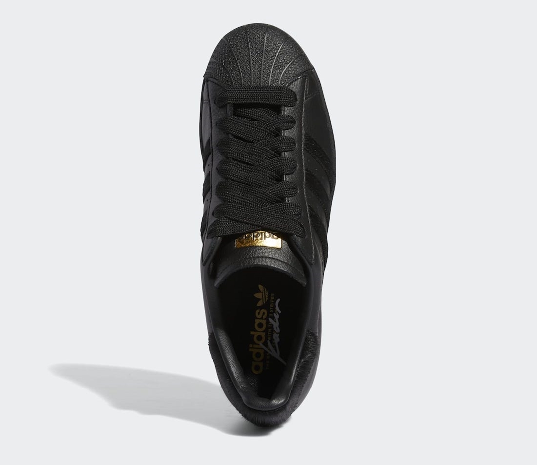 【国内 3/13 発売】Kader Sylla x adidas Originals SUPERSTAR ADV “Black” (カデル・シラ アディダス オリジナルス スーパースター “ブラック”) [GX7172]