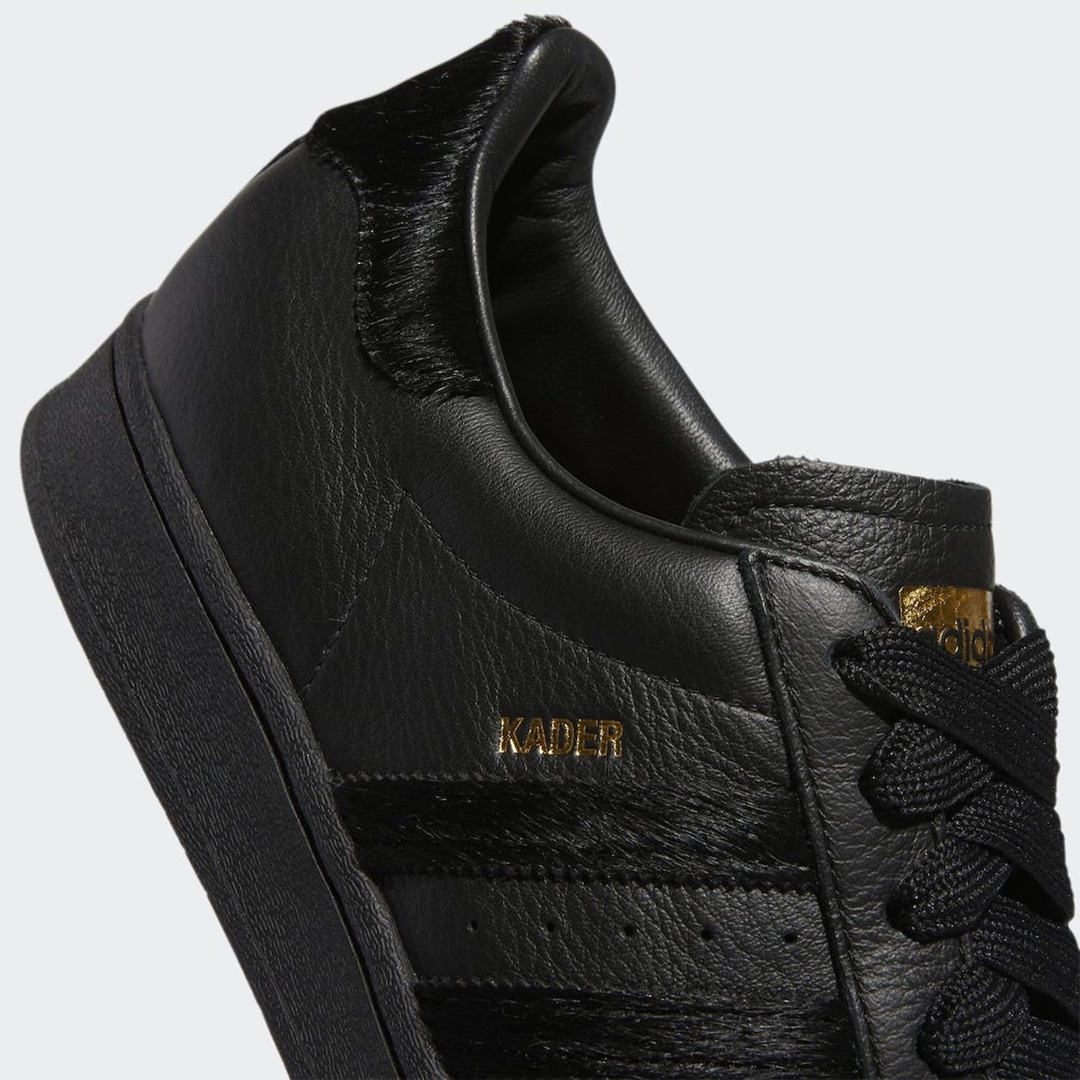 【国内 3/13 発売】Kader Sylla x adidas Originals SUPERSTAR ADV “Black” (カデル・シラ アディダス オリジナルス スーパースター “ブラック”) [GX7172]