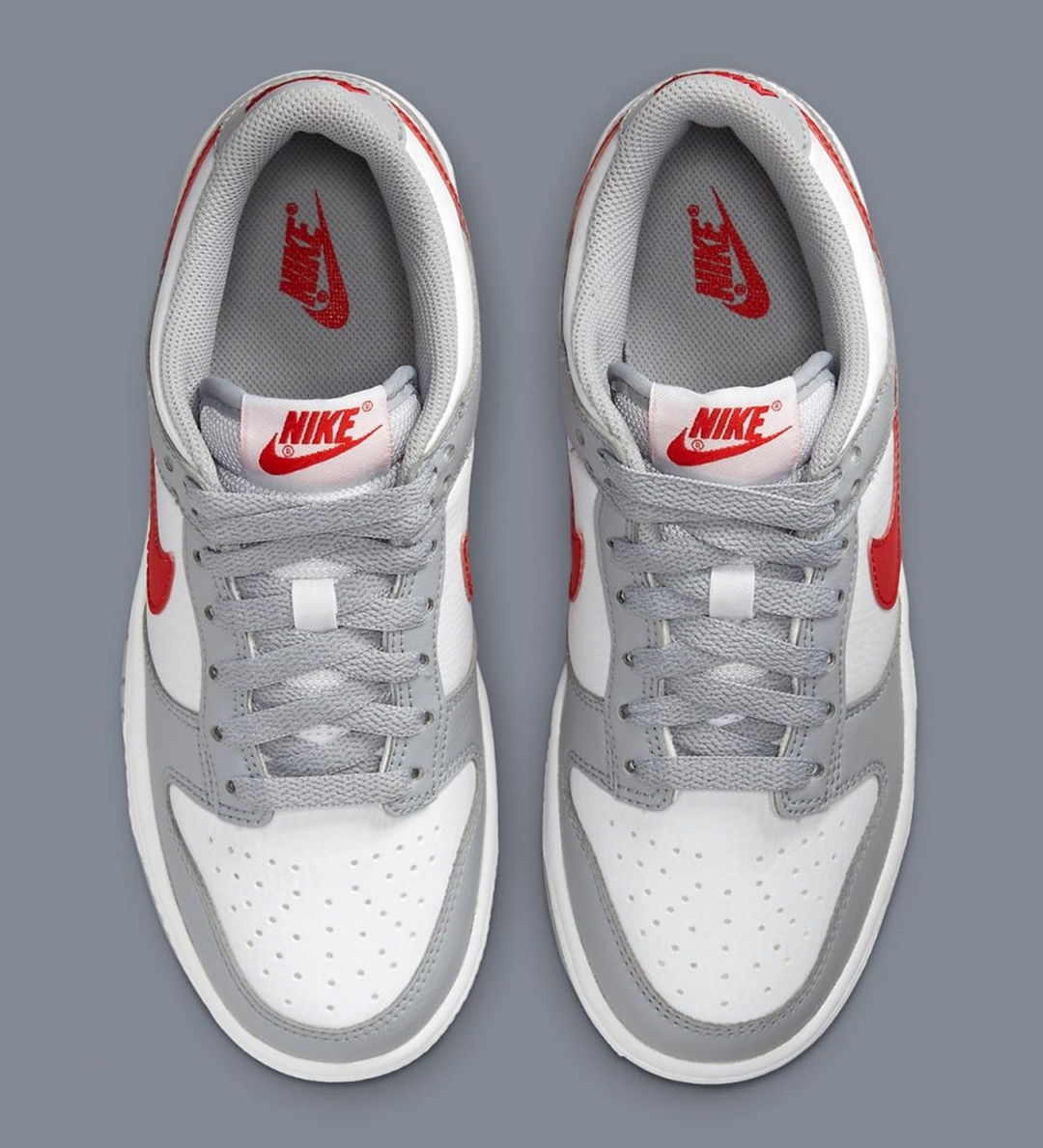 2022年 発売予定！ナイキ GS ダンク ロー “ホワイト/グレー/レッド” (NIKE GS DUNK LOW “White/Grey/Red”)