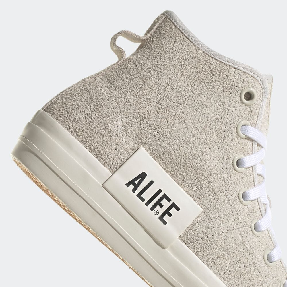 3/3 発売！ALIFE × adidas Originals NIZZA HI (エーライフ アディダス オリジナルス ニッツァ ハイ “クリアスカイ/クリームホワイト”) [GW5325/GX8140]