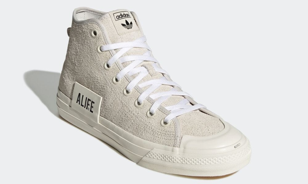 3/3 発売！ALIFE × adidas Originals NIZZA HI (エーライフ アディダス オリジナルス ニッツァ ハイ “クリアスカイ/クリームホワイト”) [GW5325/GX8140]