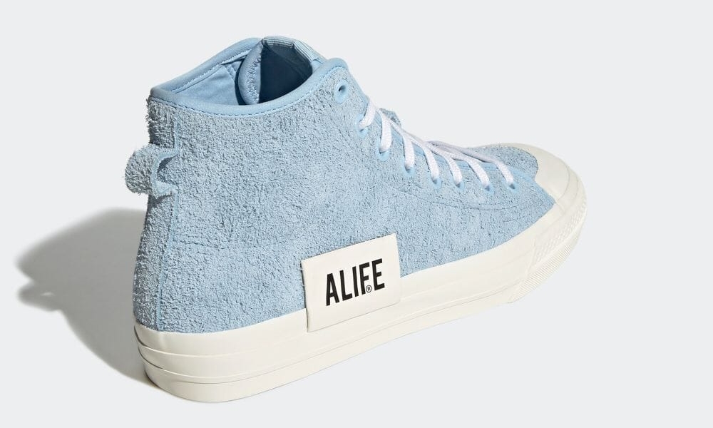 3/3 発売！ALIFE × adidas Originals NIZZA HI (エーライフ アディダス オリジナルス ニッツァ ハイ “クリアスカイ/クリームホワイト”) [GW5325/GX8140]