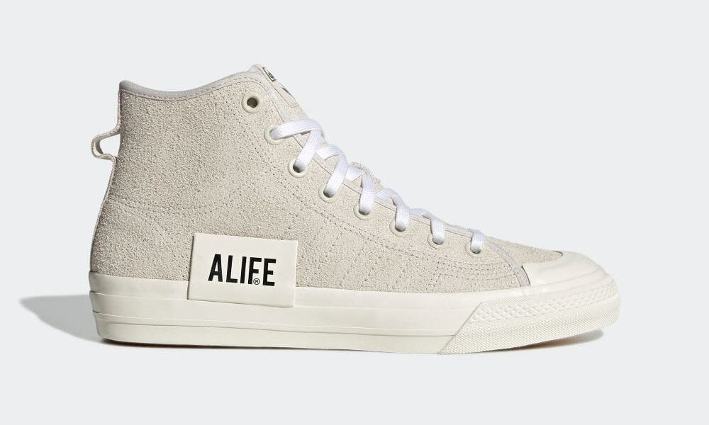 3/3 発売！ALIFE × adidas Originals NIZZA HI (エーライフ アディダス オリジナルス ニッツァ ハイ “クリアスカイ/クリームホワイト”) [GW5325/GX8140]