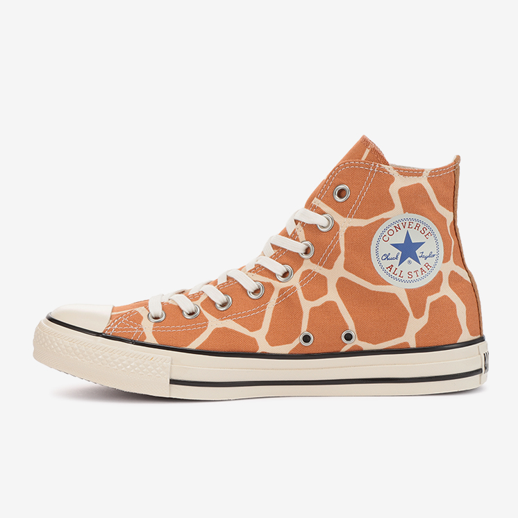 3/25 発売！1987年のアーカイブからジラフ柄を採用した CONVERSE ALL STAR US GIRAFFESPOT OX/HI (コンバース オールスター US ジラフスポット)