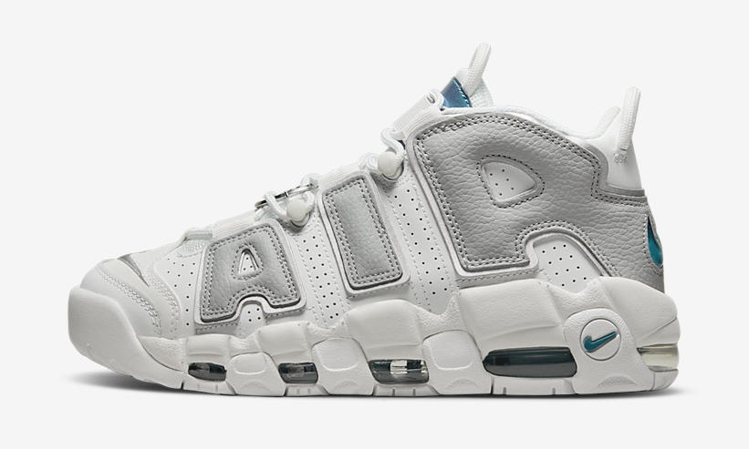 2022年 発売予定！ナイキ エア モア アップテンポ “リングブリング/ホワイト/グレー/ティール” (NIKE AIR MORE UPTEMPO “Ring Bling/White/Grey/Teal”) [DR7854-100]