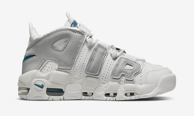 2022年 発売予定！ナイキ エア モア アップテンポ “リングブリング/ホワイト/グレー/ティール” (NIKE AIR MORE UPTEMPO “Ring Bling/White/Grey/Teal”) [DR7854-100]