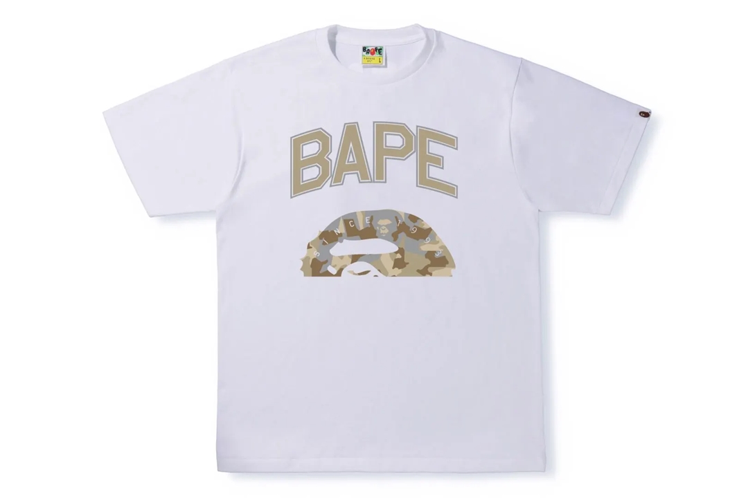 A BATHING APE “DESERT CAMO”をアップデートした”SAND CAMO COLLECTION”が3/4、3/5 発売 (ア ベイシング エイプ)