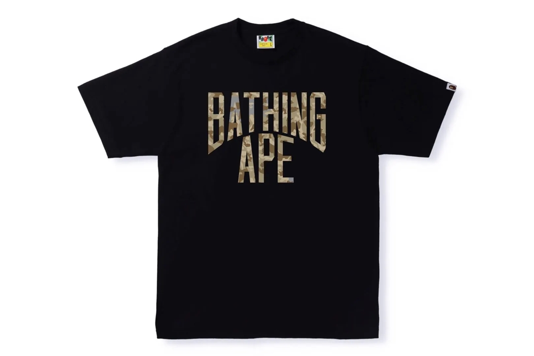 A BATHING APE “DESERT CAMO”をアップデートした”SAND CAMO COLLECTION”が3/4、3/5 発売 (ア ベイシング エイプ)