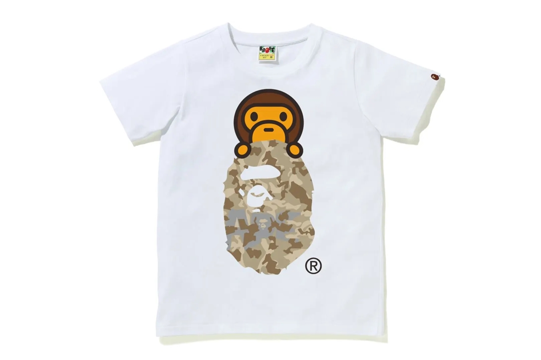 A BATHING APE “DESERT CAMO”をアップデートした”SAND CAMO COLLECTION”が3/4、3/5 発売 (ア ベイシング エイプ)