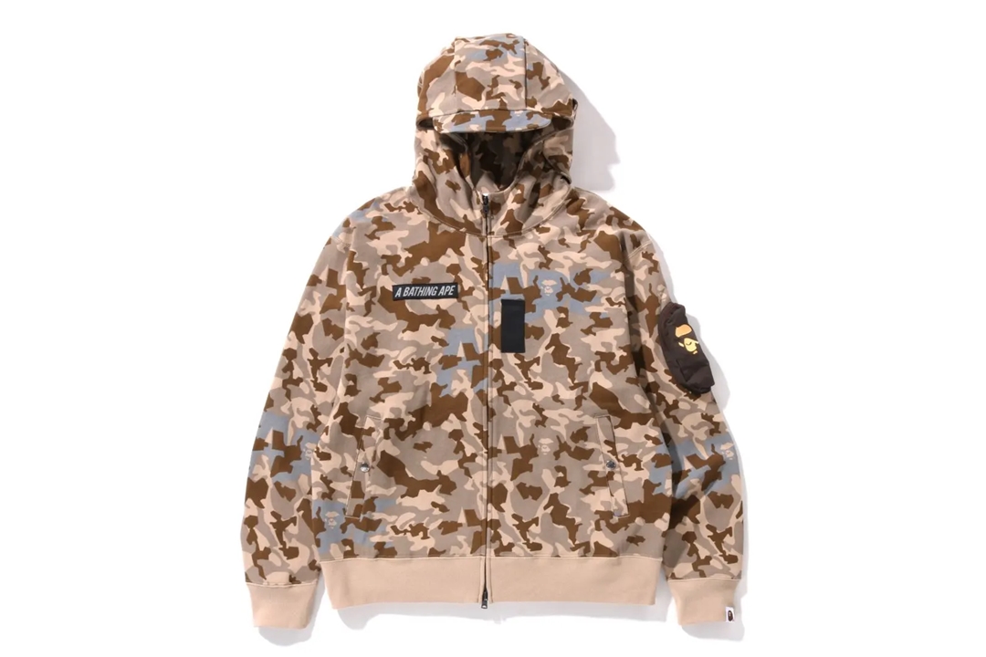 A BATHING APE “DESERT CAMO”をアップデートした”SAND CAMO COLLECTION”が3/4、3/5 発売 (ア ベイシング エイプ)