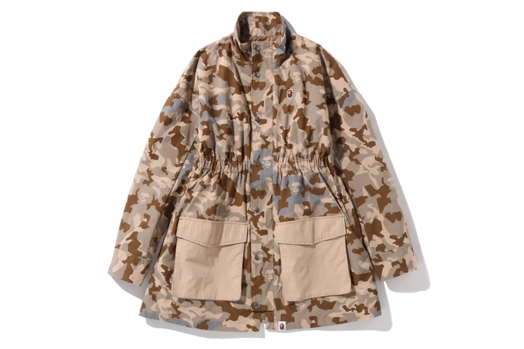 A BATHING APE “DESERT CAMO”をアップデートした”SAND CAMO COLLECTION”が3/4、3/5 発売 (ア ベイシング エイプ)