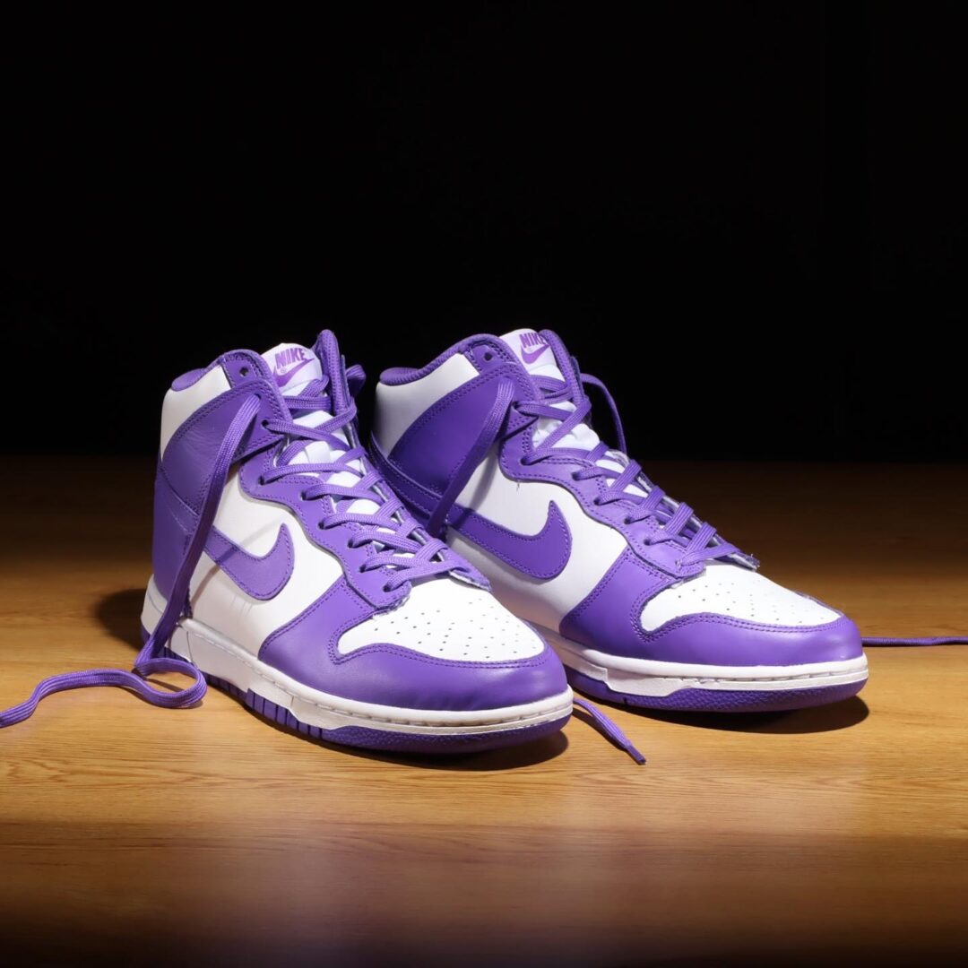 【国内 3/12 発売】ナイキ ウィメンズ ダンク ハイ “ホワイト/コートパープル” (NIKE WMNS DUNK HIGH “White/Court Purple”) [DD1869-112]