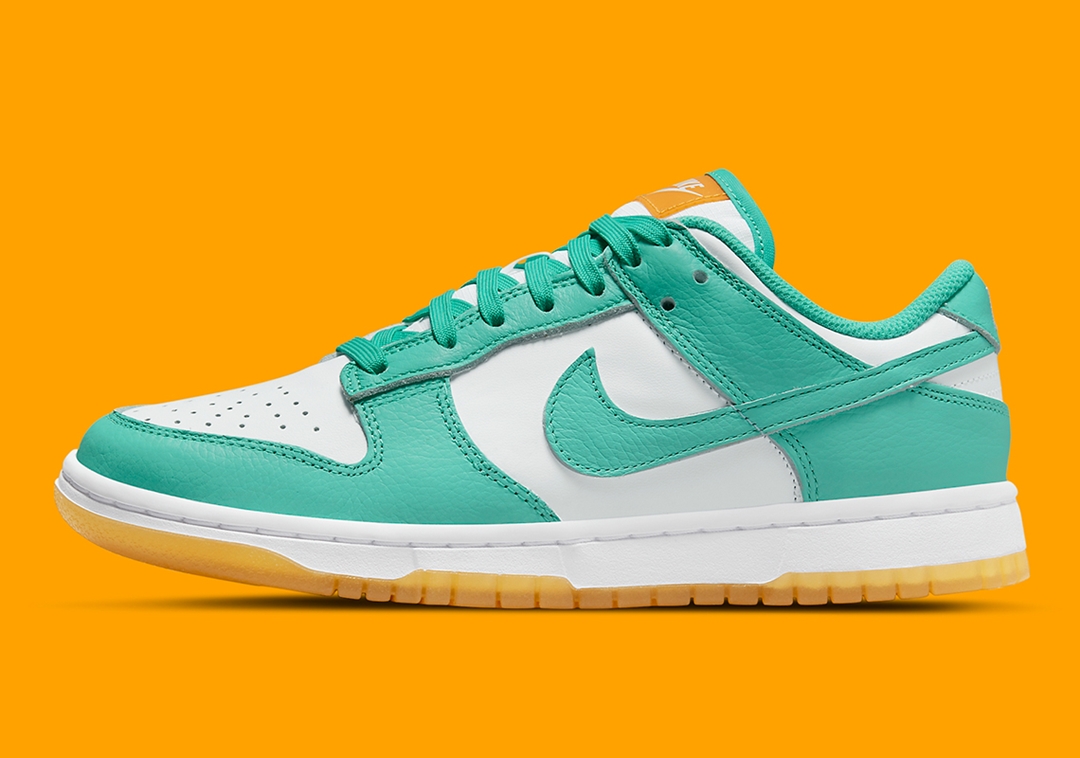 2022年 発売予定！ナイキ ダンク ロー “ホワイト/ターコイズ/オレンジ” (NIKE DUNK LOW “White/Turquoise/Orange”) [DV2190-100]