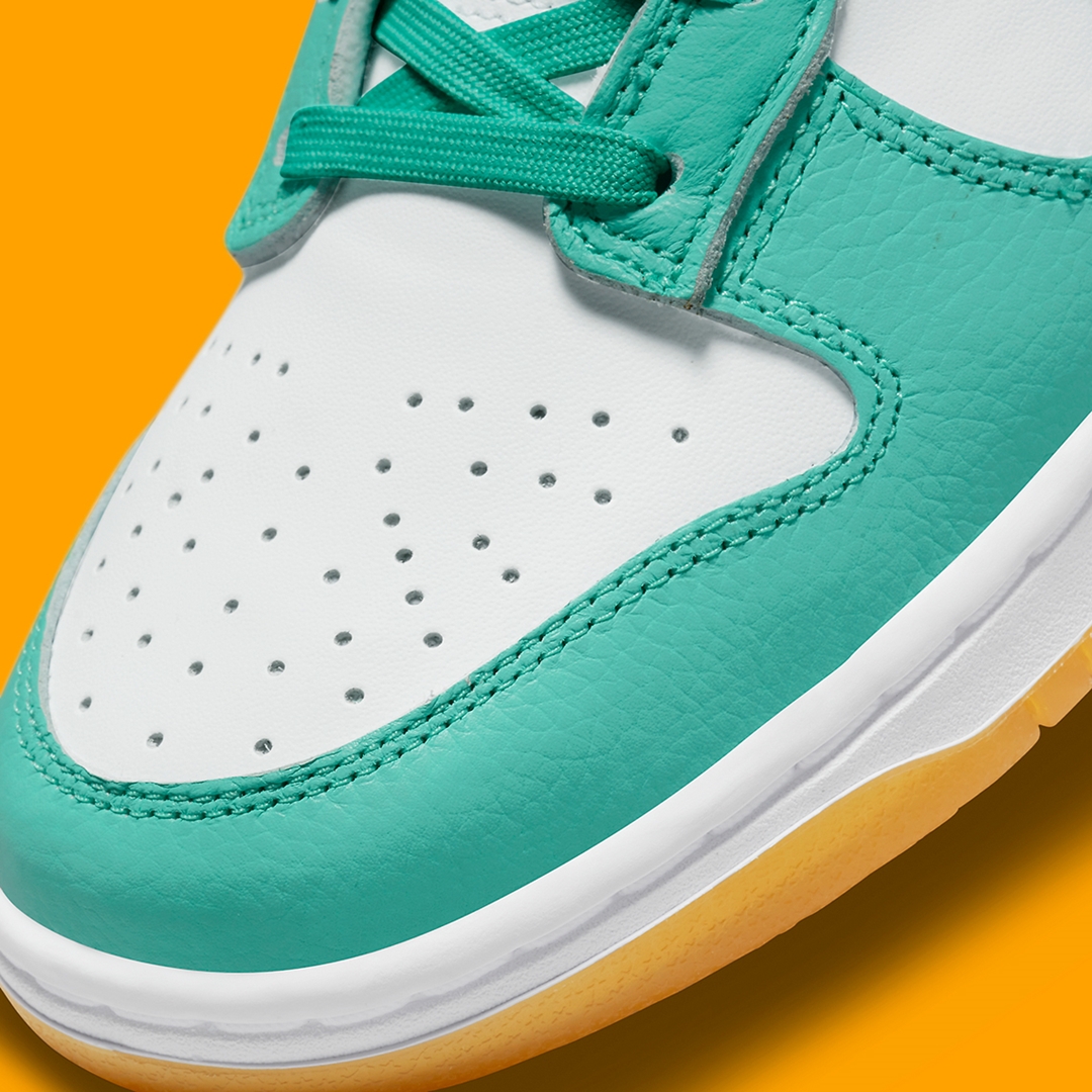 2022年 発売予定！ナイキ ダンク ロー “ホワイト/ターコイズ/オレンジ” (NIKE DUNK LOW “White/Turquoise/Orange”) [DV2190-100]