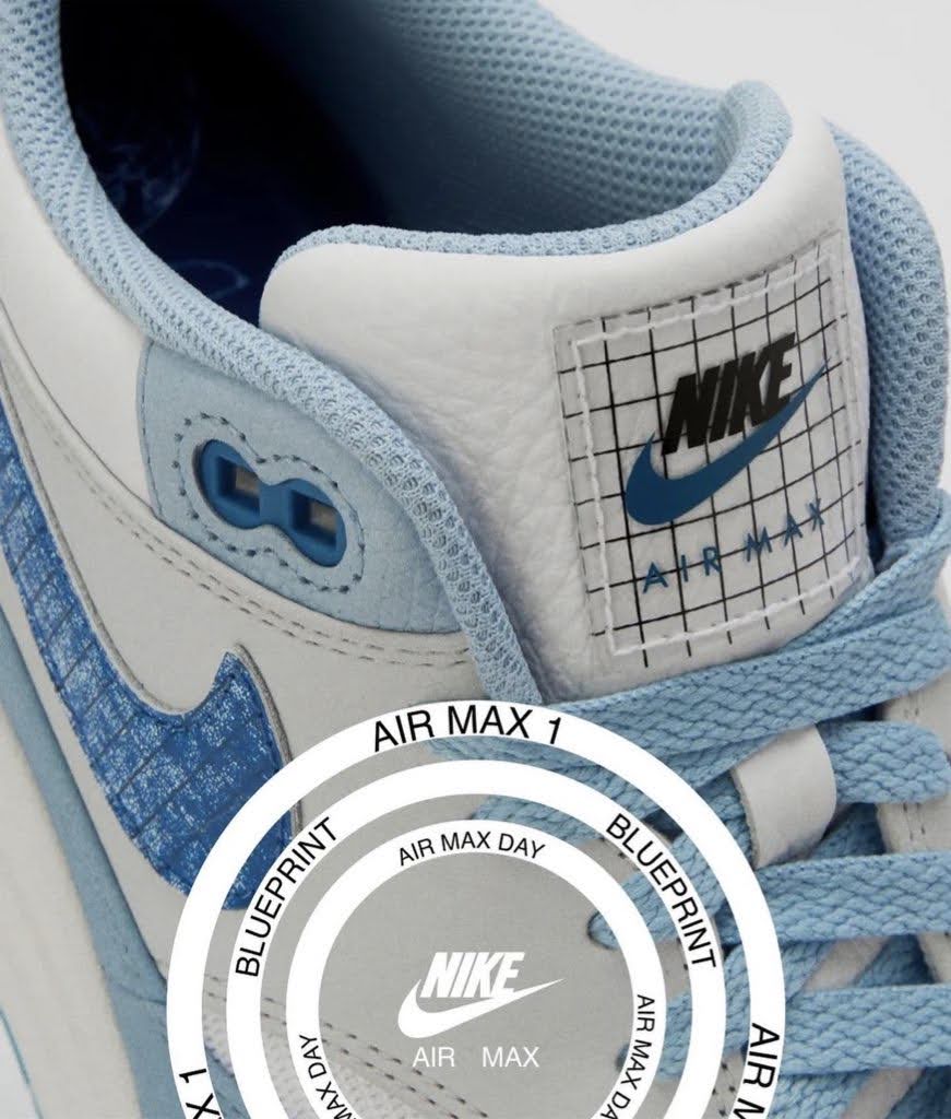 【海外 3/26 発売予定】NIKE AIR MAX 1 “AIR MAX DAY 2022/Blueprint” (ナイキ ウィメンズ エア マックス 1 “エア マックス デイ 2022年/ブループリント”) [DR0448-100]