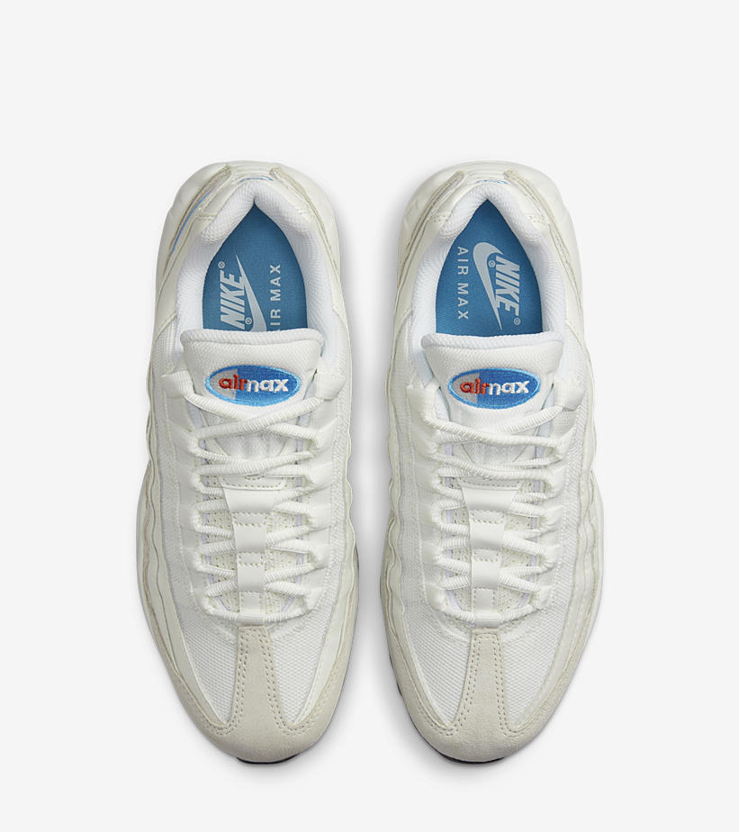 2022年 発売予定！ナイキ エア マックス 95 “サミットホワイト/ユニバーシティブルー” (NIKE AIR MAX 95 “Summit White/University Blue”) [DJ9981-100]