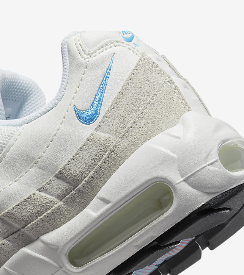 2022年 発売予定！ナイキ エア マックス 95 “サミットホワイト/ユニバーシティブルー” (NIKE AIR MAX 95 “Summit White/University Blue”) [DJ9981-100]