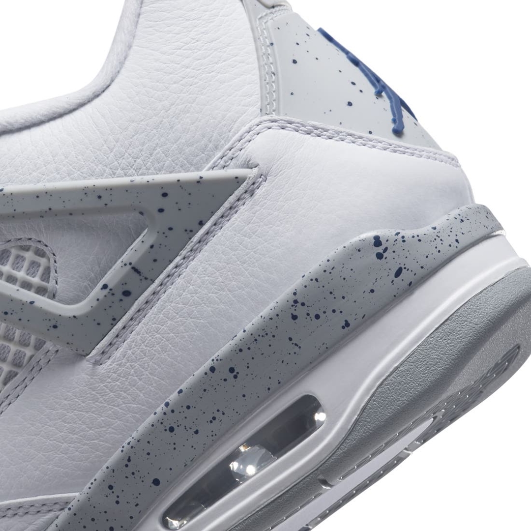 【国内 10/29 発売】ナイキ エア ジョーダン 4 レトロ “ホワイト/ミッドナイトネイビー” (NIKE AIR JORDAN 4 RETRO “White/Midnight Navy”) [DH6927-140]