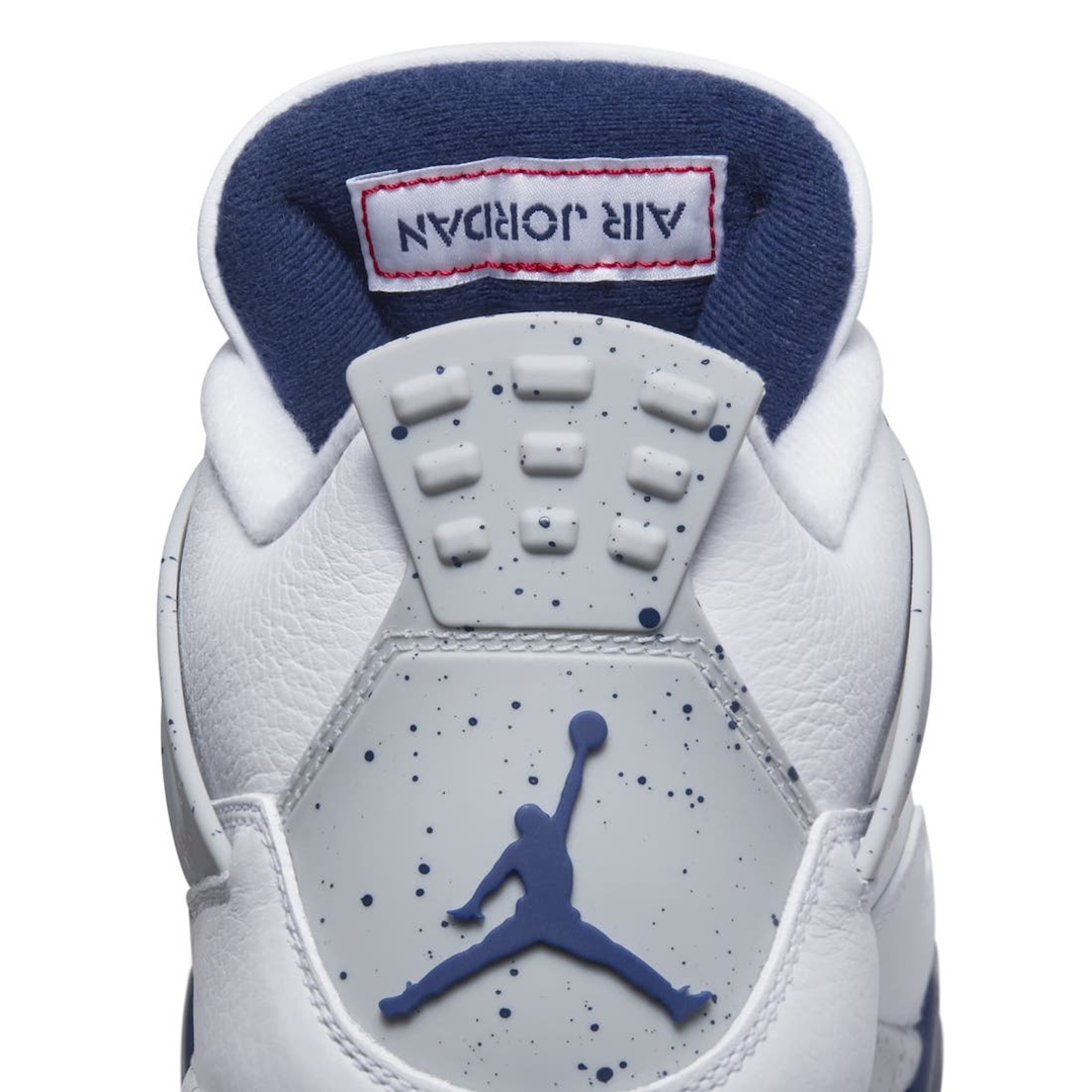 【国内 10/29 発売】ナイキ エア ジョーダン 4 レトロ “ホワイト/ミッドナイトネイビー” (NIKE AIR JORDAN 4 RETRO “White/Midnight Navy”) [DH6927-140]