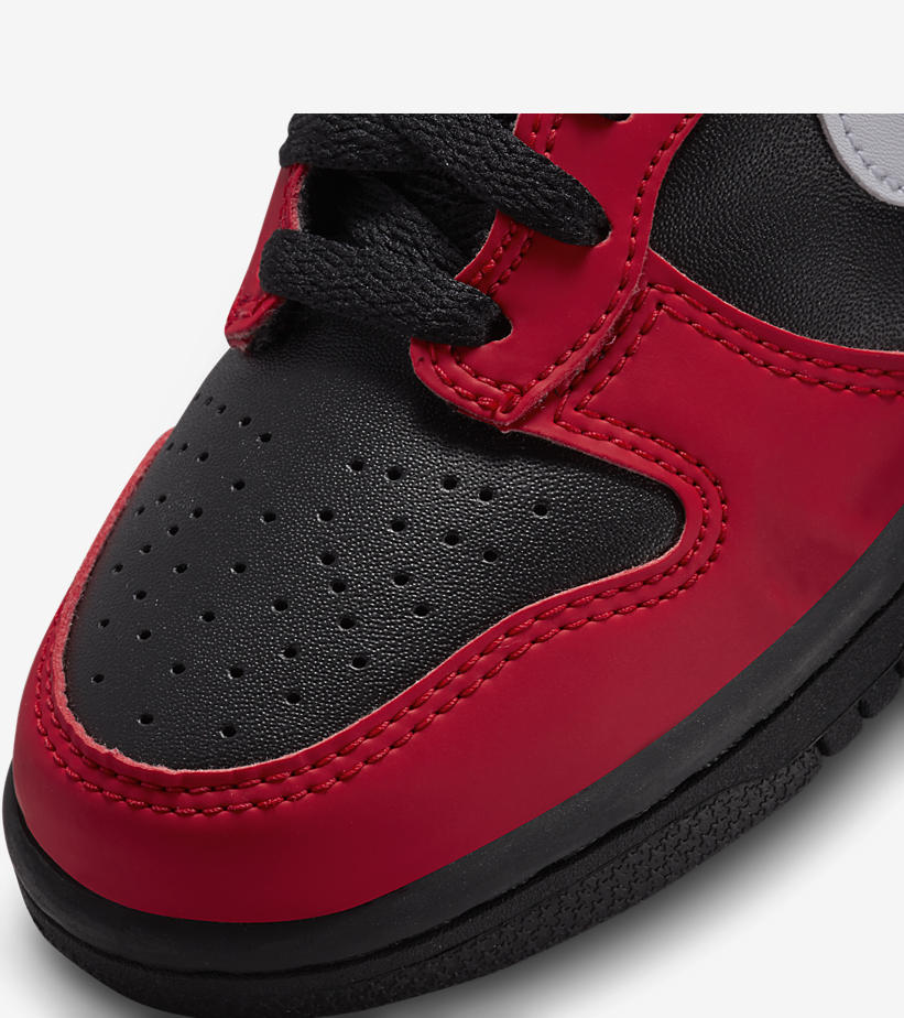 2022年 発売予定！ナイキ GS ダンク ハイ “ブラック/レッド” (NIKE GS DUNK HIGH “Black/Red”) [DB2179-003]